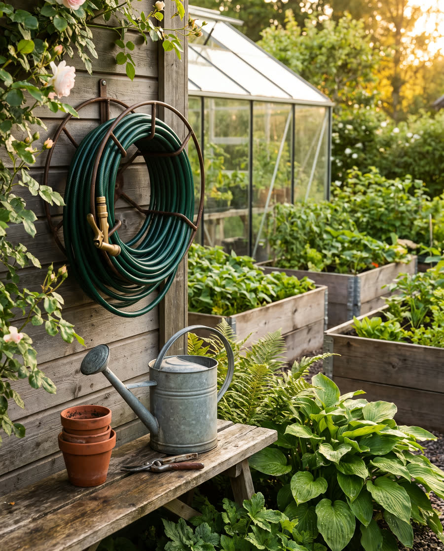 Garden & water