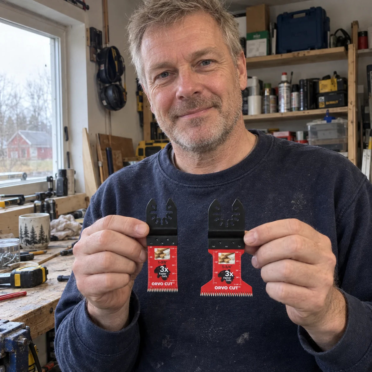 ORVO CUT – universal blade for oscillating multi-tools
