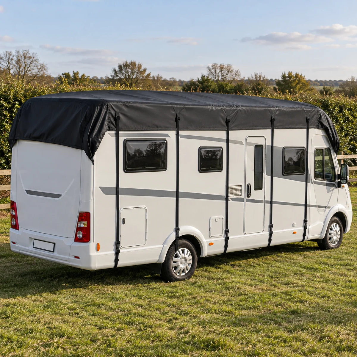 Roof cover for motorhomes and caravans – 3 m wide