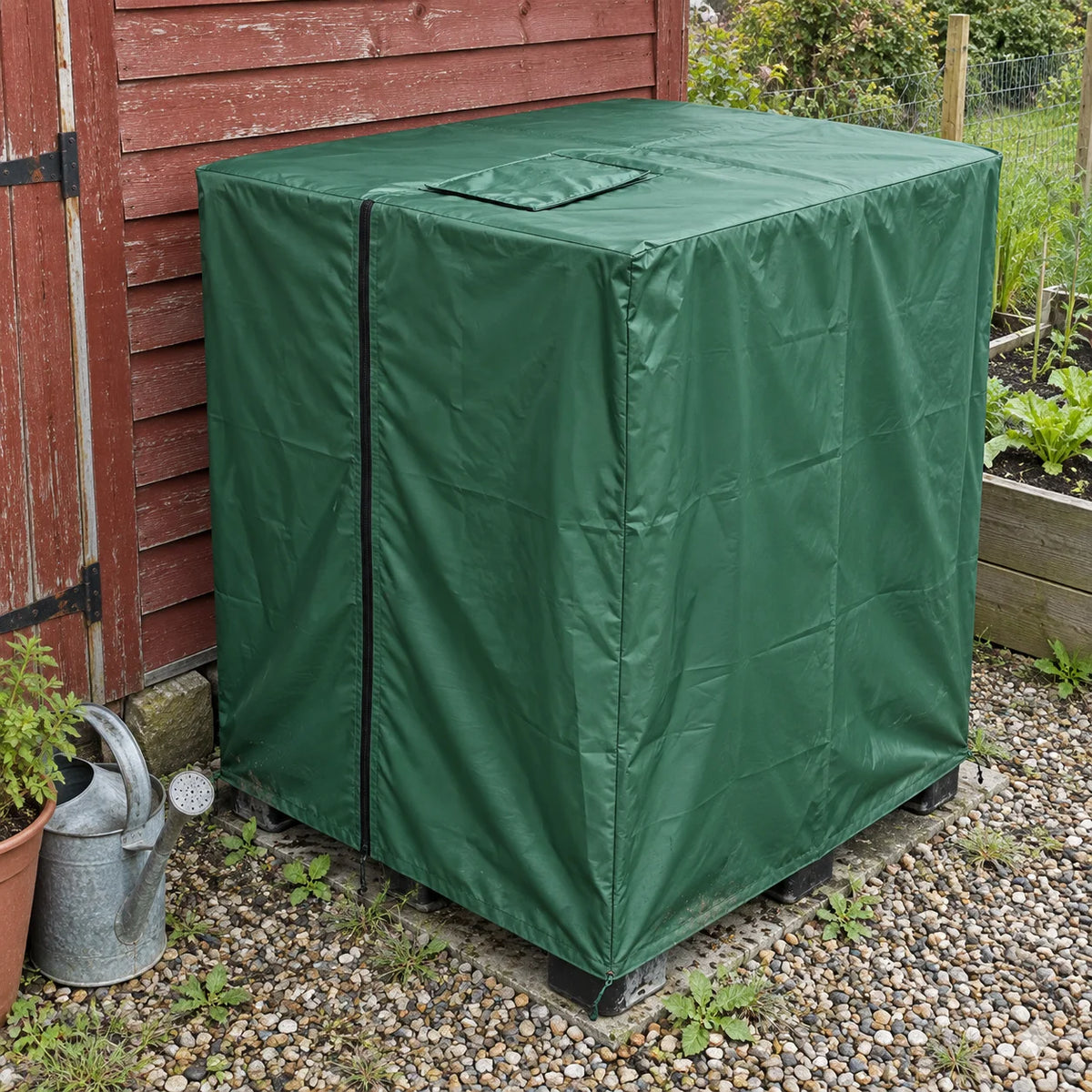 IBC tank cover for 1000-litre tanks – algae and UV protection