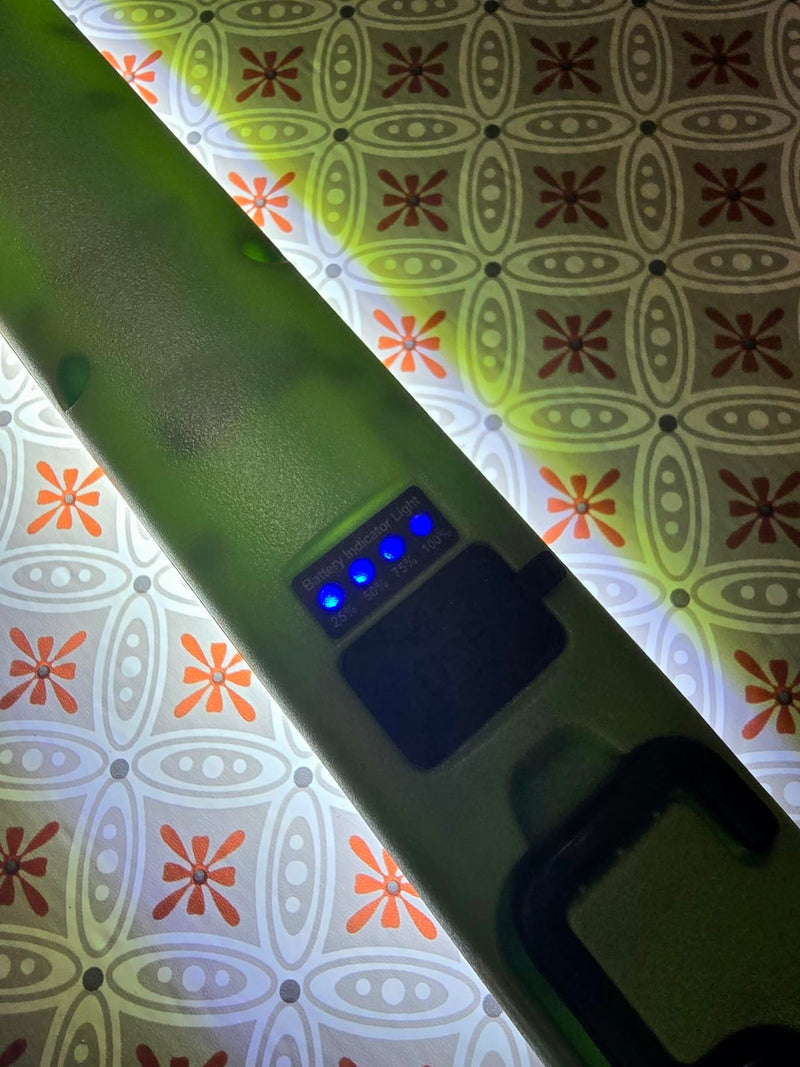 Customer photo: The battery indicator is clever